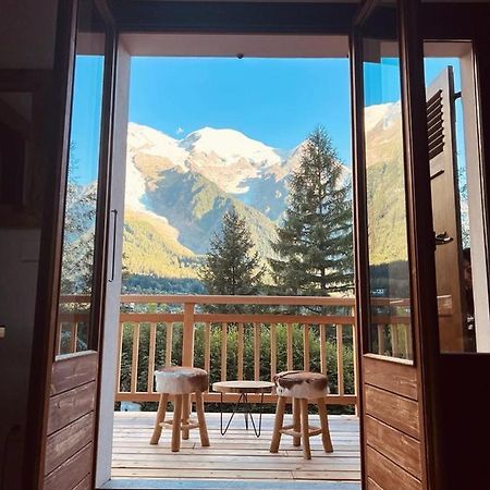"Chalet Bobo" Cosy & Magnifique Vue Chx Sud Chamonix Exterior photo