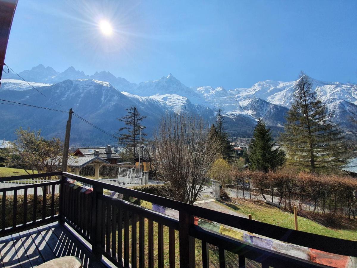 "Chalet Bobo" Cosy & Magnifique Vue Chx Sud Chamonix Exterior photo