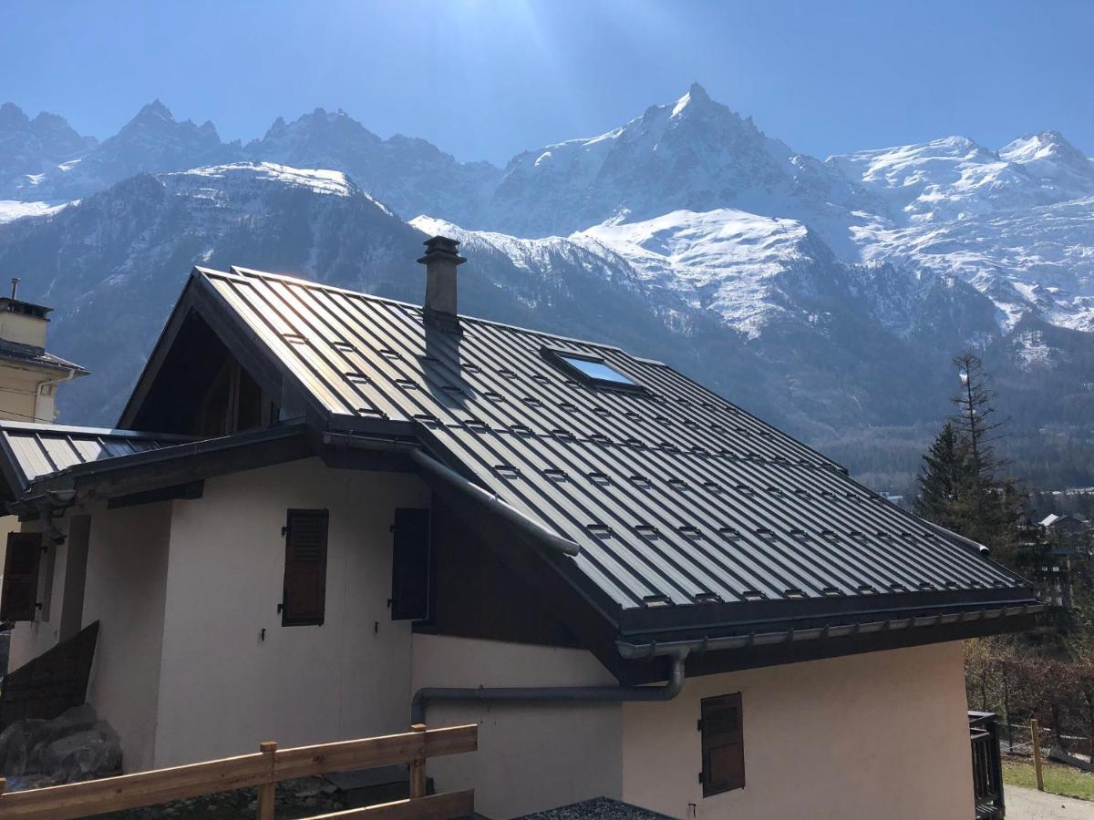 "Chalet Bobo" Cosy & Magnifique Vue Chx Sud Chamonix Exterior photo