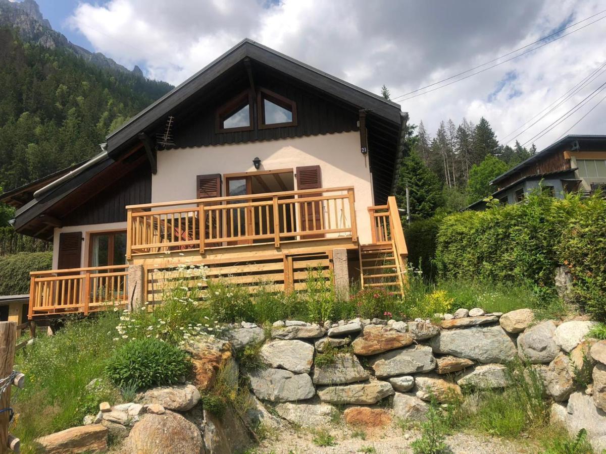 "Chalet Bobo" Cosy & Magnifique Vue Chx Sud Chamonix Exterior photo