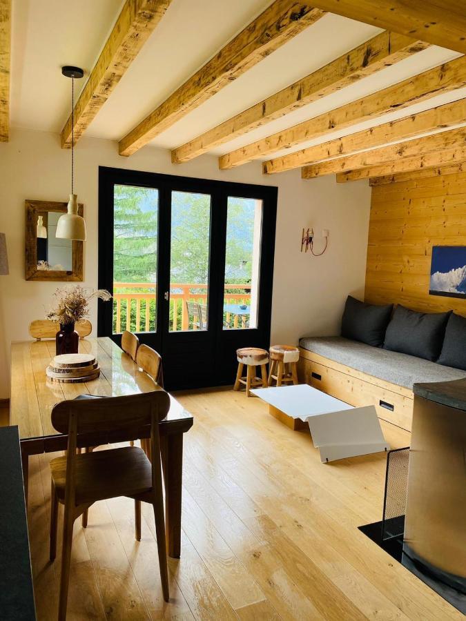 "Chalet Bobo" Cosy & Magnifique Vue Chx Sud Chamonix Exterior photo