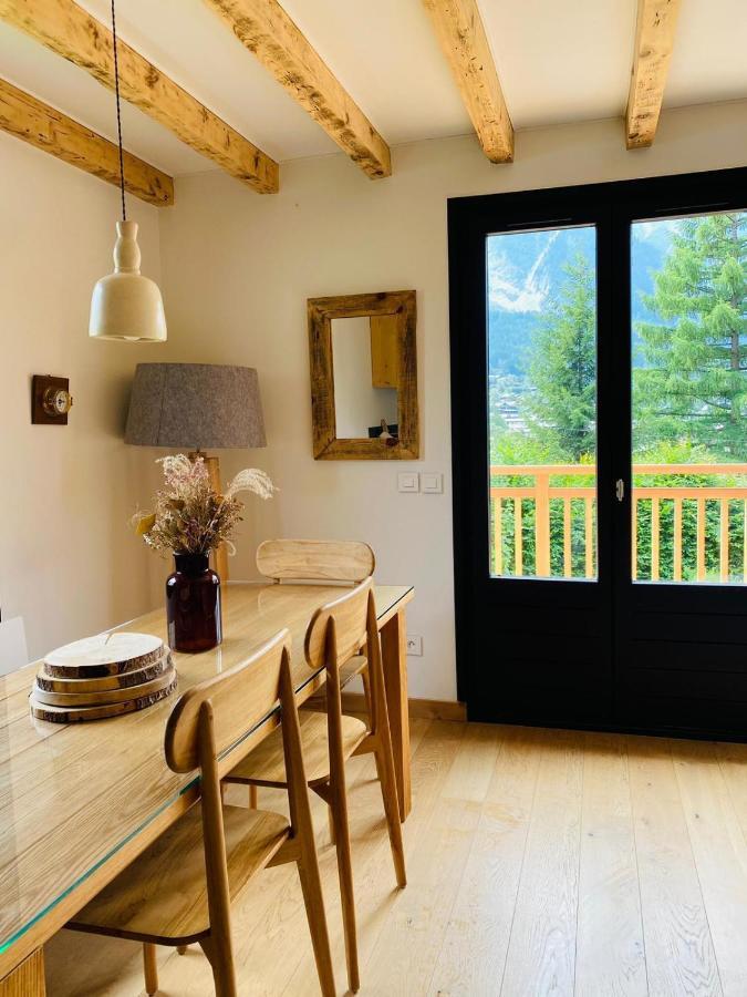 "Chalet Bobo" Cosy & Magnifique Vue Chx Sud Chamonix Exterior photo
