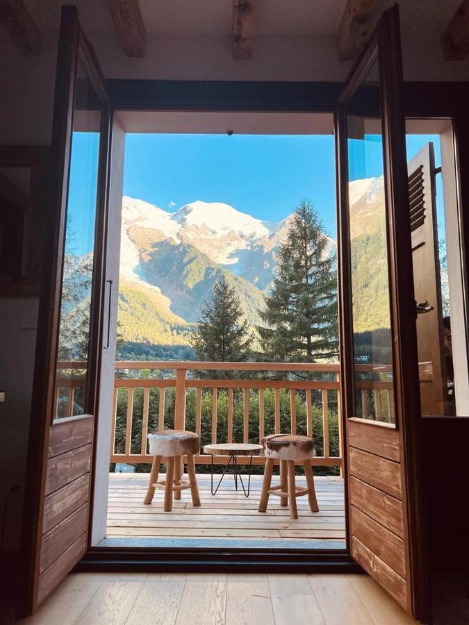 "Chalet Bobo" Cosy & Magnifique Vue Chx Sud Chamonix Exterior photo